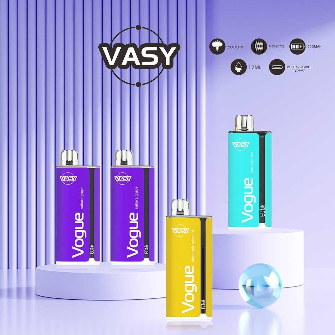 VASY Vogue 7000 Puffs Disposable Vape with Display 5