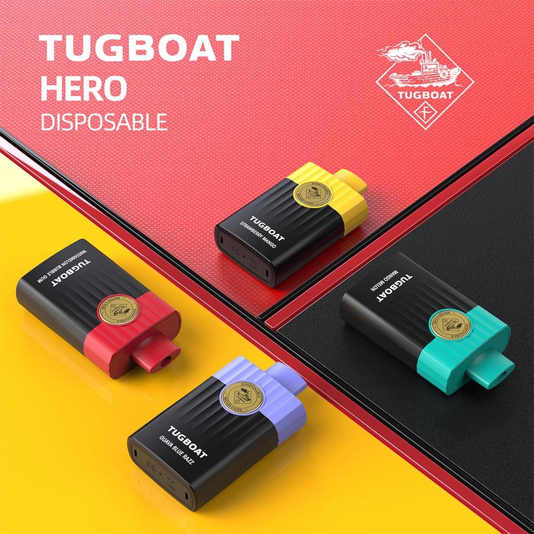Tugboat Hero 8000 Puffs Disposable Box Vape Device 4