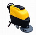 Electric Floor Scrubber Floor Drying