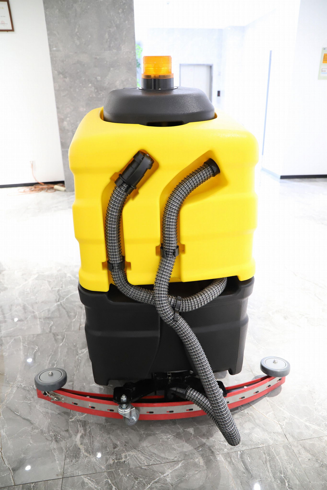 Industrial floor manual workshop ride on scrubber dryer 2