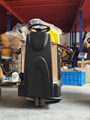  ride on cleaning machine dual brush floor scrubber dryer machine with CE 3