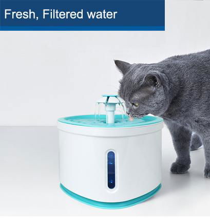 Automatic Electric Water Dispenser Smart Cat Water Drinker Fountain For Cats Dog 2