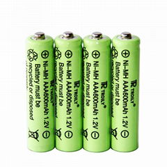 TROILY Ni-MHAAA600mAh 1.2V rechargeable battery