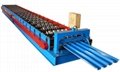 Zinc Galvanized Coil Making Roofing Sheet Roll Forming Machine Barrier Roll Form