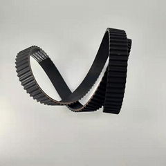 Toothed timing belt rubber transmission belt engine parts fan belt for wholesale