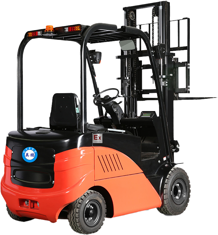 上海化工廠1.5噸防爆電動平衡重叉車EXCC-400DD15SM8 3