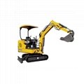 Earth Working Conditions Mini Digger Machine Ground Digger Excavator China Cheap 1