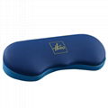 E88pu leather glasses case iron case