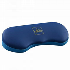 E88pu leather glasses case iron case