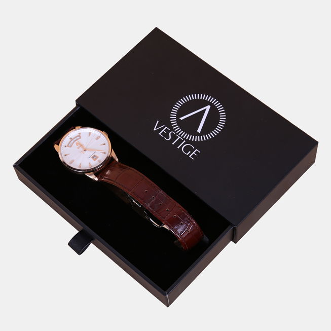 Custom Packaging Paper Watch Box Watch Container Premium but Not Expensive 5