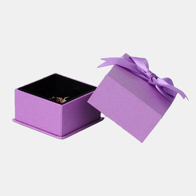 Custom Packaging Premium Printed Paper Jewelry Box Jewellery Box Not Expensive  2