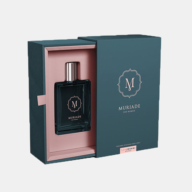 Custom Packaging Premium Printed Paper Perfume Box Skincare Box Outer Packaging 4