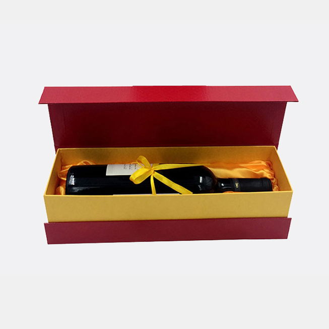 Custom Premium Packaging Luxury Printed Paper Rigid Wine Box Outer Packaging 4