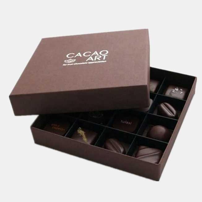 Custom Packaging Premium Printed Paper Rigid Chocolate Box Affordable Price 3