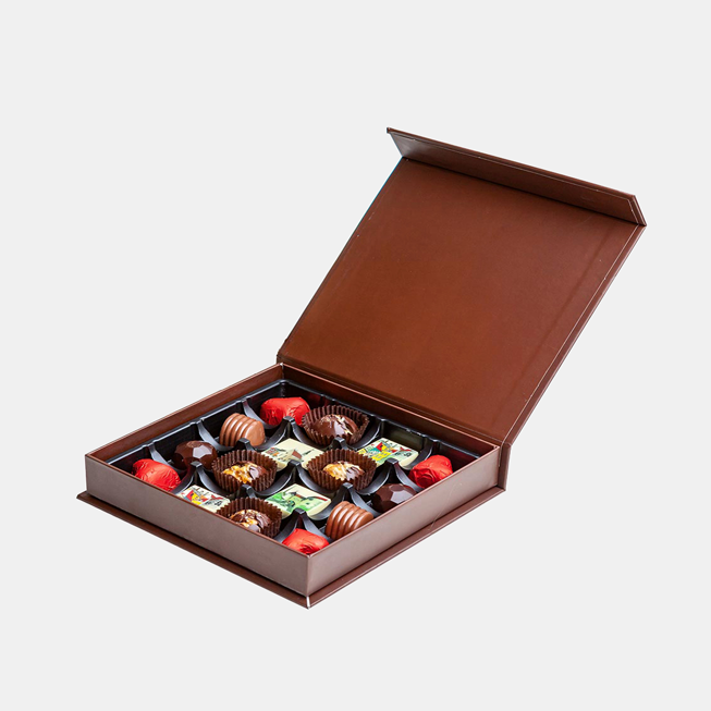 Custom Packaging Premium Printed Paper Rigid Chocolate Box Affordable Price 4