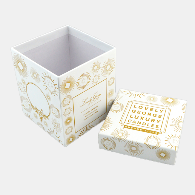 Custom Packaging Premium Paper Printed Luxury Rigid Candle Box Affordable Price 5