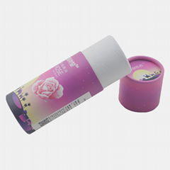 Custom Packaging Premium Paper Tube Box for Chocolate Food Cosmetic Candle