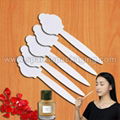 Custom Logo Printing Fragrance Smelling Strips Perfume Tester Cards Tester Strip