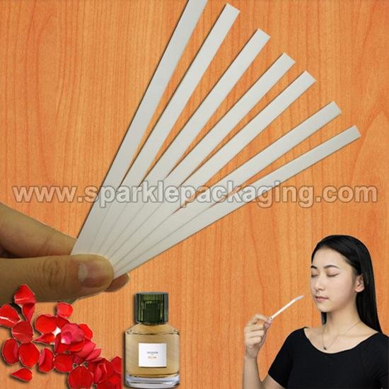 Custom Logo Printing Fragrance Smelling Strips Perfume Tester Cards Tester Strip 5