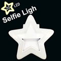 Mobile phone fill light selfie live broadcast beauty five-pointed star selfie li