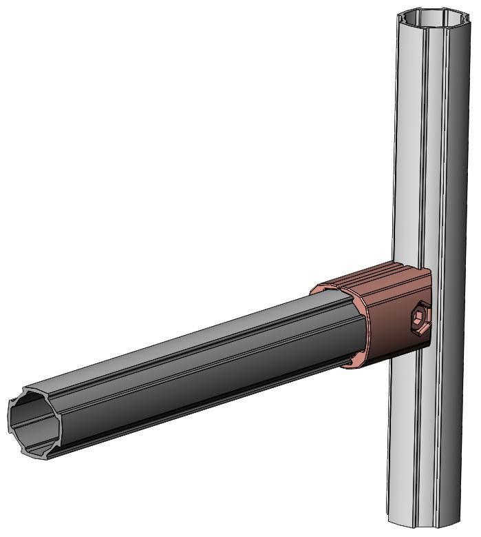 Cheap Price Aluminum External Profile Alloy Joint for Aluminum Tube 3