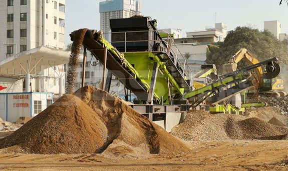 WAS Wheeled Screening Plant