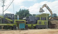 WJC Mobile Jaw Crushing Plant