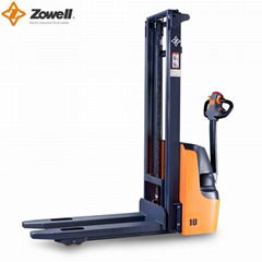 Zowell Full Electric Walkie Stacker 1200kg 1600mm lift height