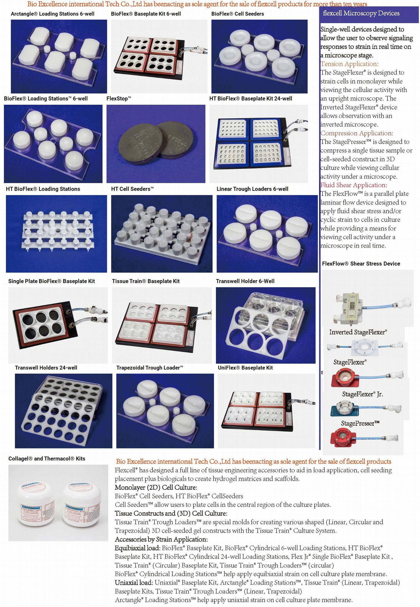 flexcell agent,flexcell Distributor.flexcell Cell Stretch,flexcell strain system 4