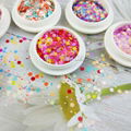 Colorful Fairy Candy Color Macaron Hexagonal Mixed Nail Jewelry Sequins 4