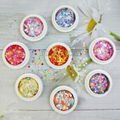 Colorful Fairy Candy Color Macaron Hexagonal Mixed Nail Jewelry Sequins 5