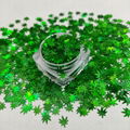 Christmas decoration DIY glitter, laser color leaf glitter powder sequins 3