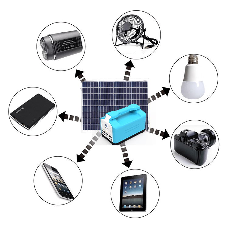 Brand New Smart Small Warehouse Simple Light Prices 100w Solar Panels Power Supp 2