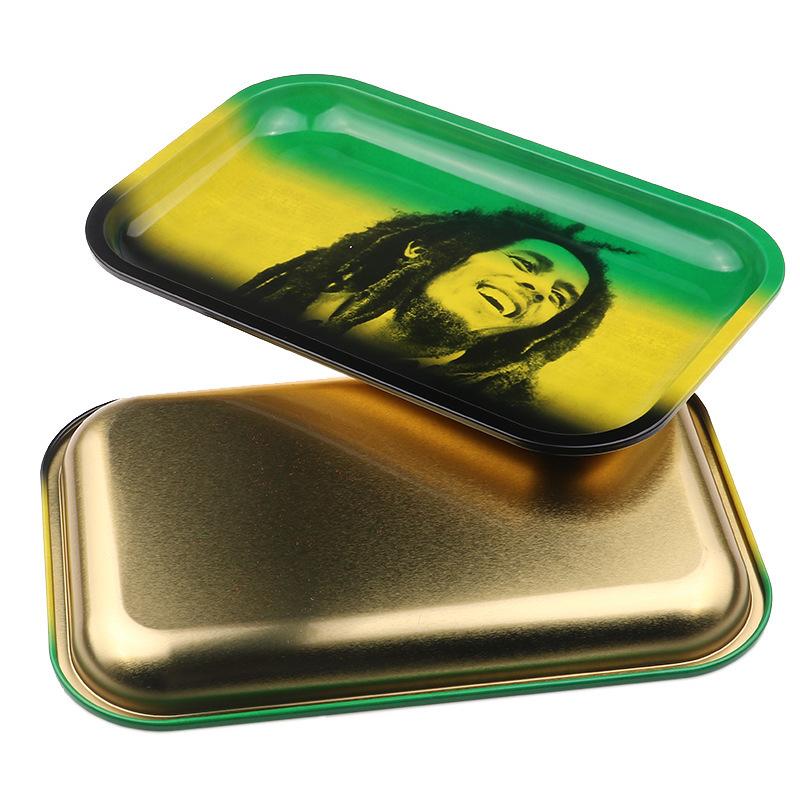 Wholesale Metal Rolling Tray 18*14cm Smoking Rolling Tray Smoking