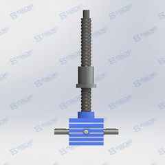 螺旋渦輪蝸杆提升機 立式SJ絲杆昇降機