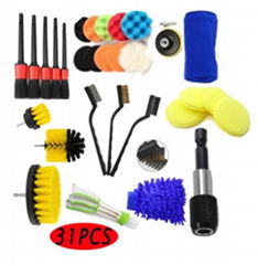 car cleaning brush car clean detailling brush full brush kit