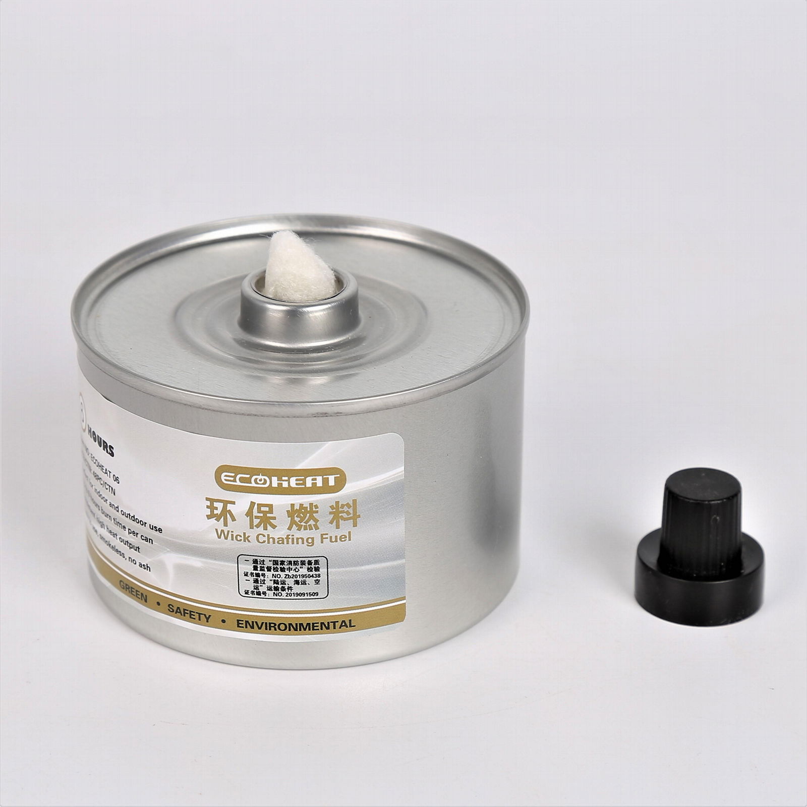 China Best Supplier 6 Hr Safe Hot Pot Burner / Deg Chafing Wick Fuel 2