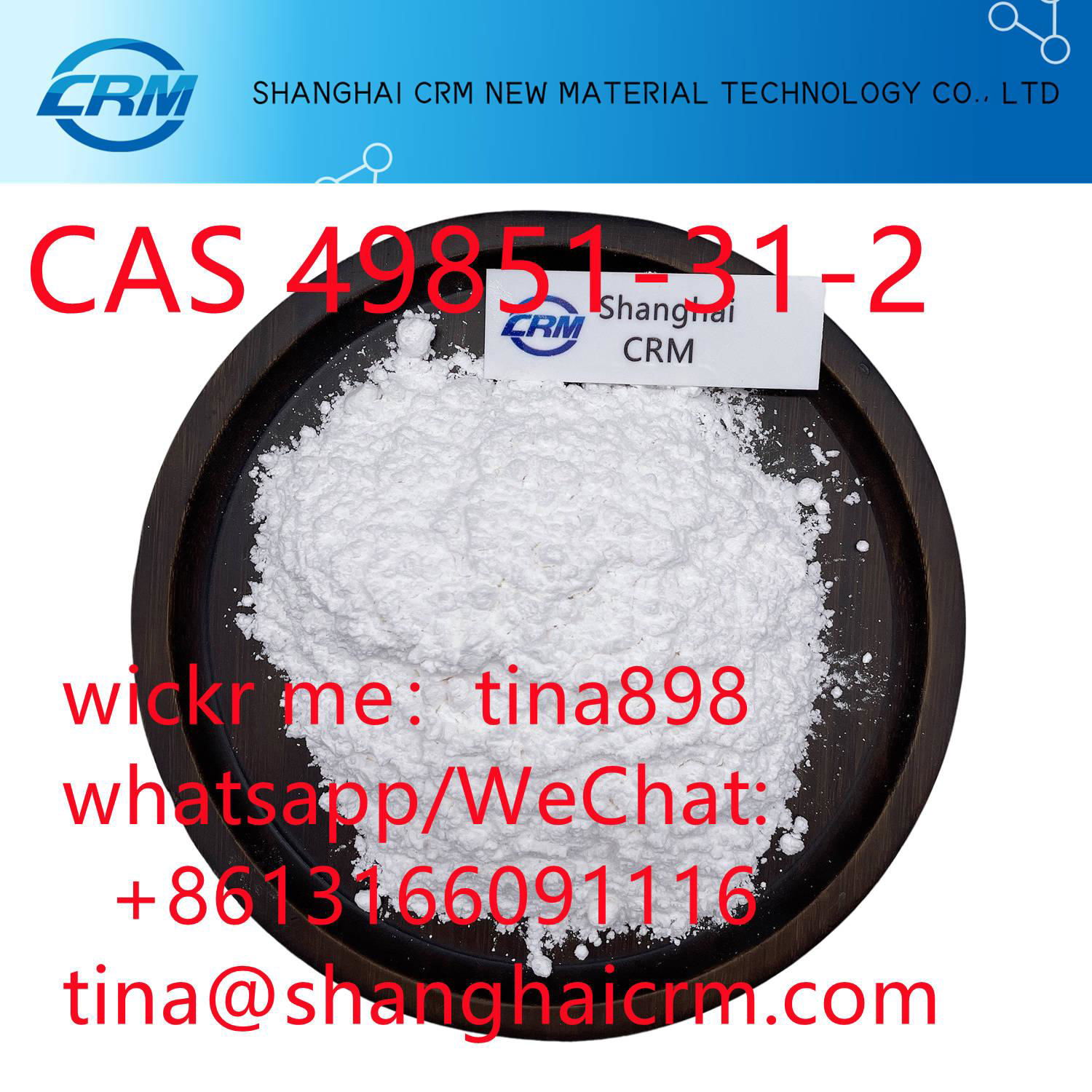 High Purity 2-Bromo-1-Phenyl-Pentan-1-One Pharmaceutical Intermediates CAS 49851