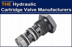 Over 100 Hydraulic Cartridge Valve Makers,only AAK Impressed HydraForce valves