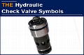 A Small Hydraulic Check Valve Symbol