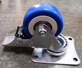 2 inch / 3 inch / 4 inch sky blue castors