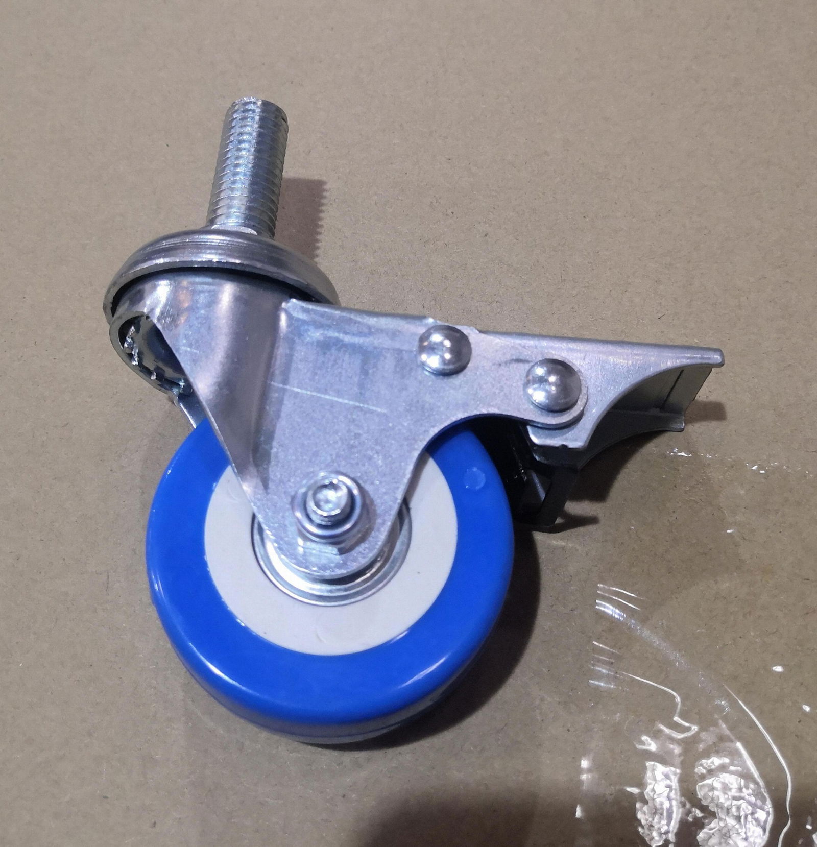 2 inch / 3 inch / 4 inch sky blue castors 3