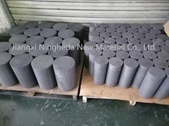  Graphite Raw Materials Molded Graphite Rods Tubes  Isostatic Graphite