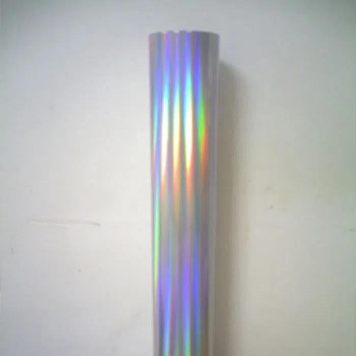 Printable Holographic Vinyl Laser Chrome Holographic Rainbow Adhesive Film 4