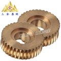 铜涡轮  精密减速机铜涡轮 蜗杆 2