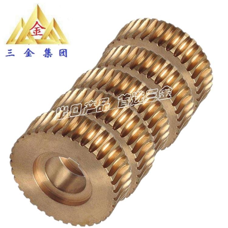 铜涡轮  精密减速机铜涡轮 蜗杆 3