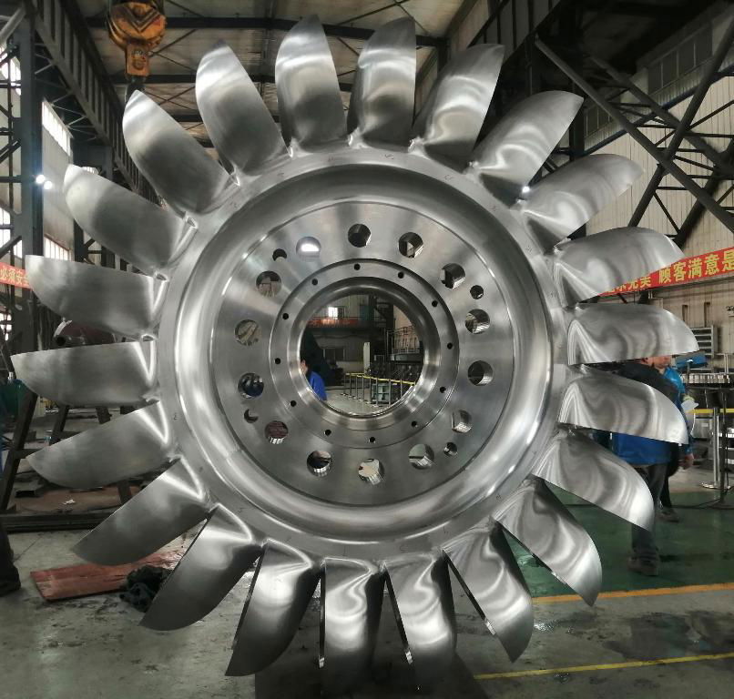 Forged and CNC-machining Pelton Turbine 2