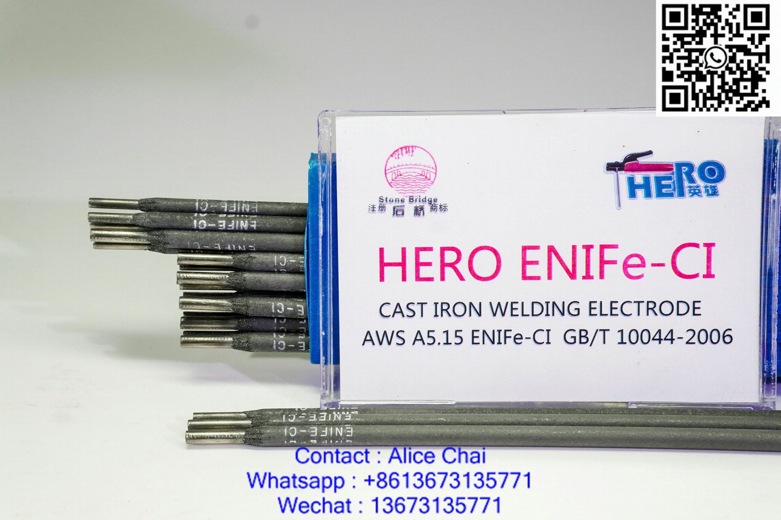 Z408 Cast iron welding electrode ENIFe-CI 3