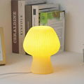 Vintage Korean INS girl tulip decorated glass lamp atmosphere sense glass bedroo 1