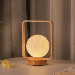 Moon light 3D printing moon charging